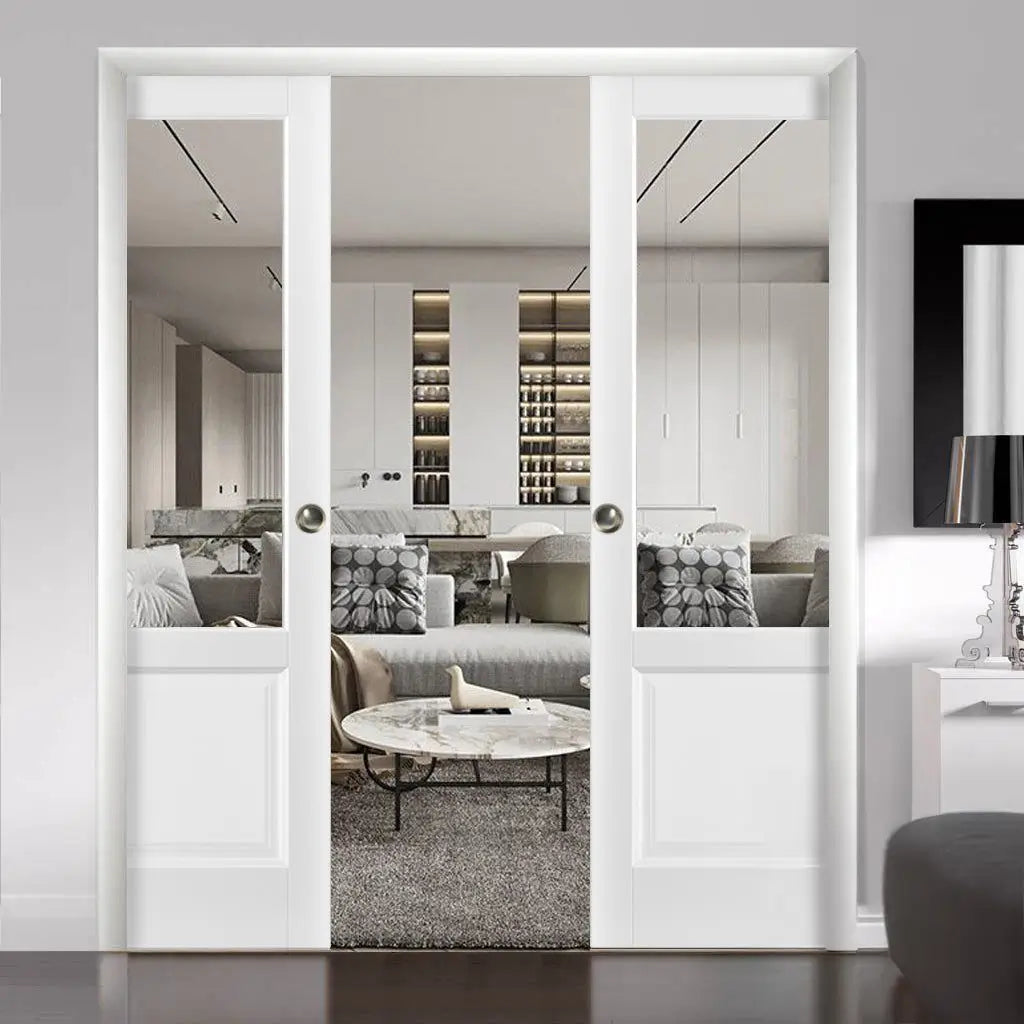 Double Pocket Doors
